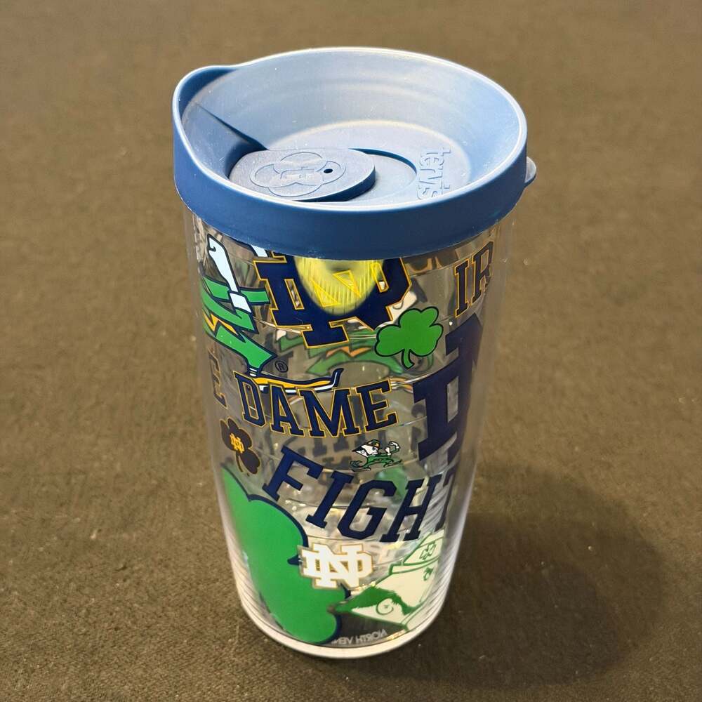 Tervis Notre Dame Fighting Irish All Over Classic Tumbler with Lid